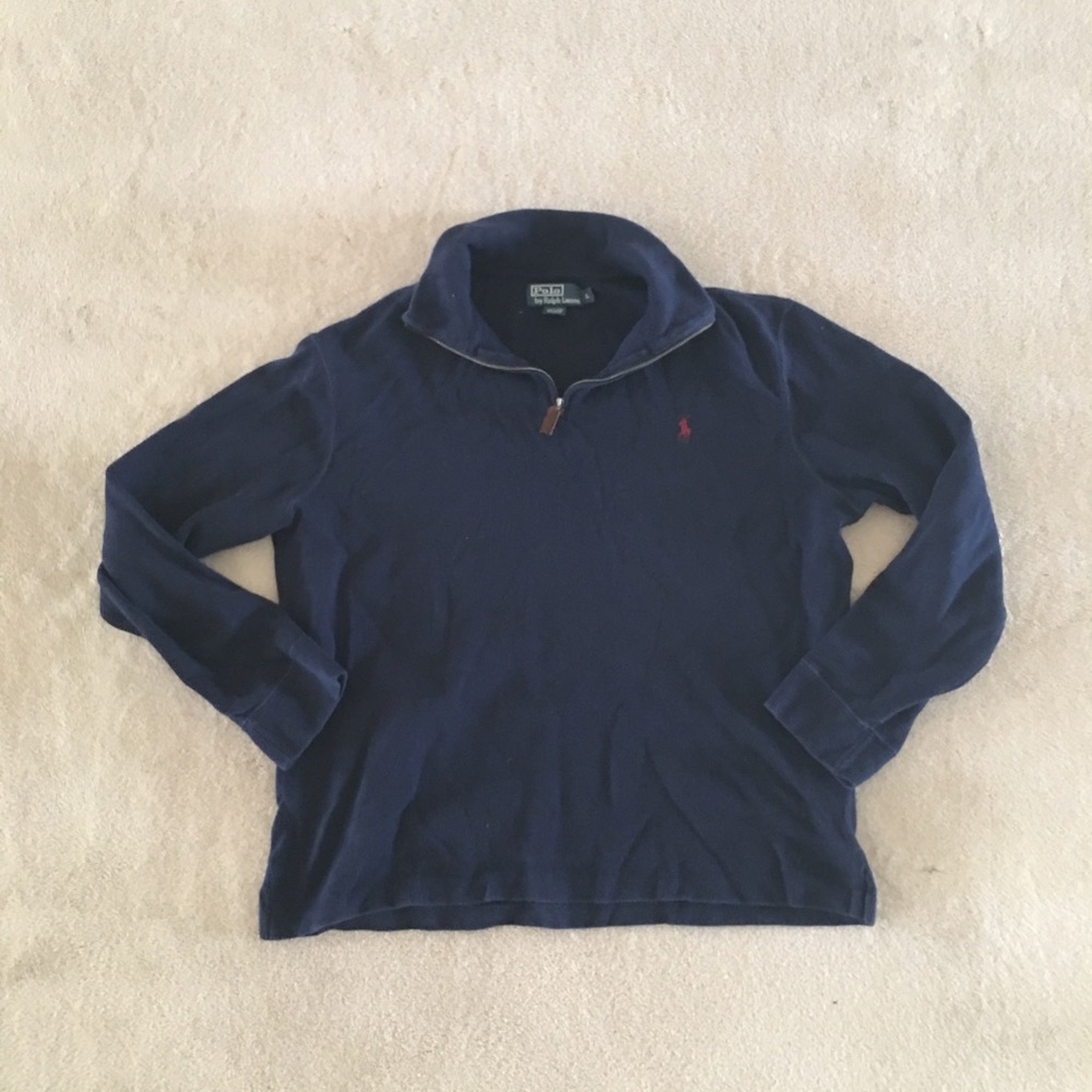 Polo by Ralph Lauren Quarterzip, Size L